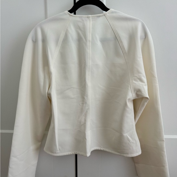 Zara Women's Off-White Blazer - Picture 2 of 3